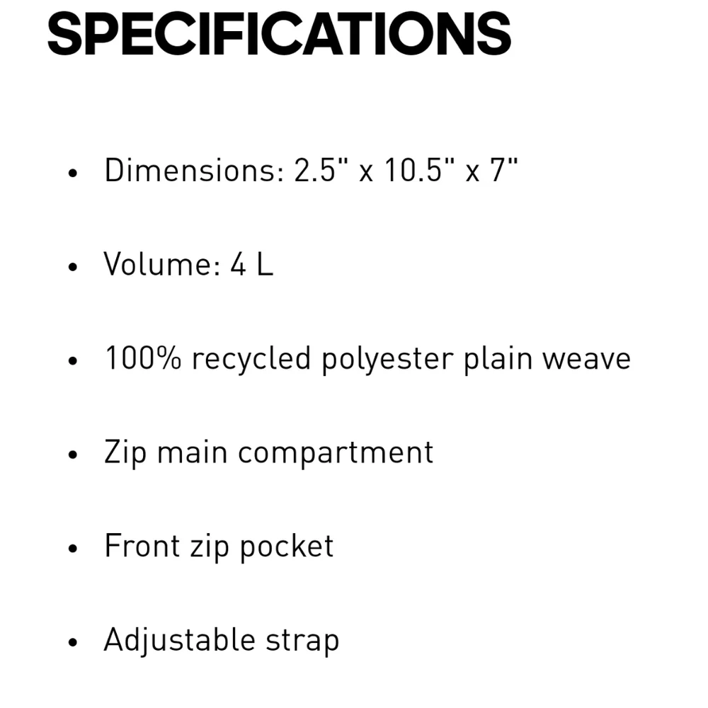 NEW Adidas Sling Black - Picture 5 of 7